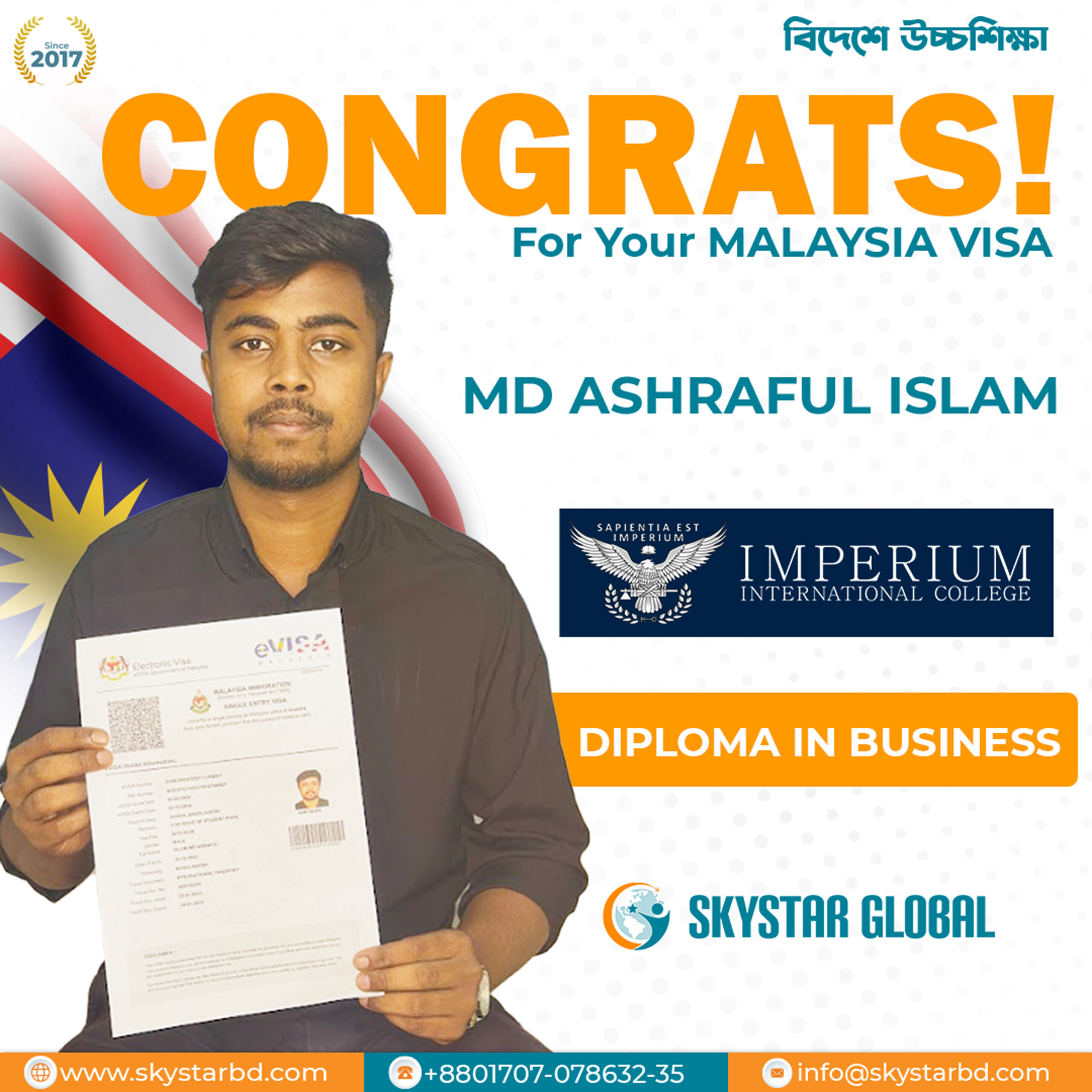 VISA-SUCCESS-Malaysia-Ashraful