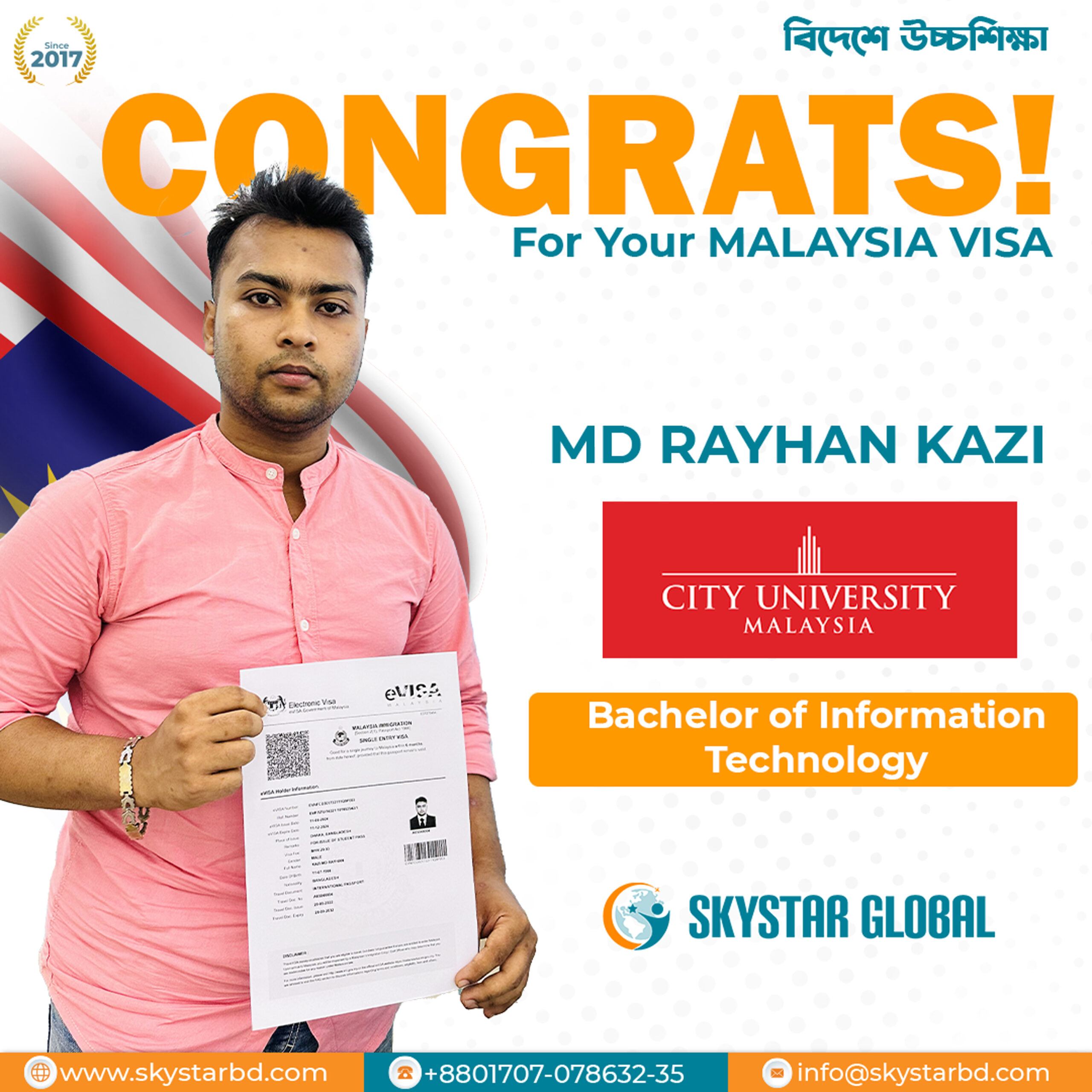 VISA-SUCCESS-Malaysia-Rayhan